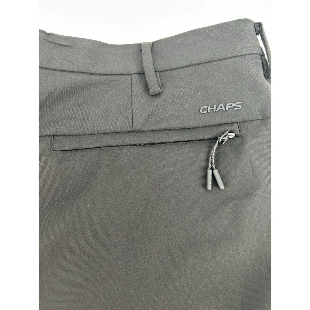 Chaps Golf Slim Fit Men's Stretch Shorts Black Size 42 - Picture 5 of 7